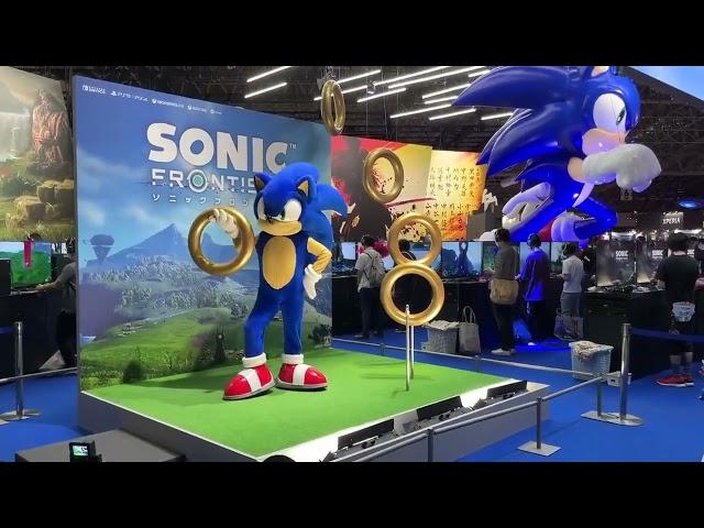 Tokyo Game Show 2022 ~ Sonic Frontiers booth clip