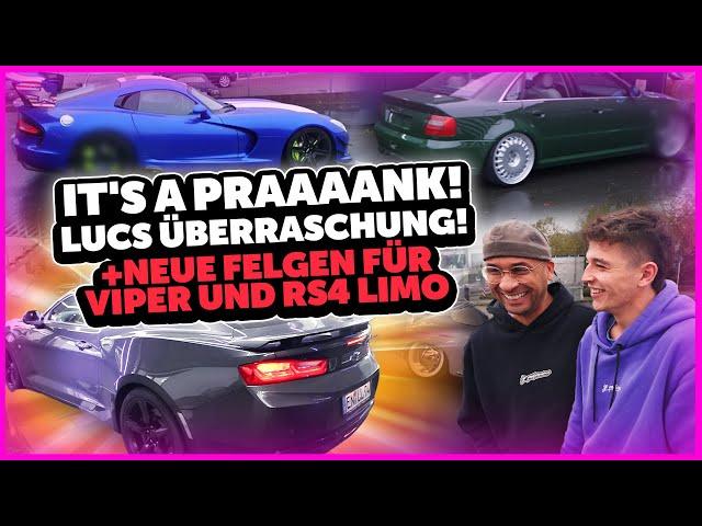 JP Performance - Luc's surprise! + New rims for Viper and RS4 Limo!