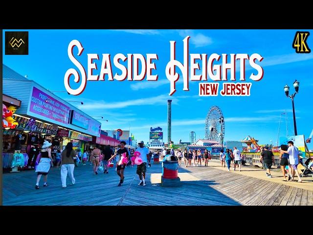 Seaside Heights New Jersey Boardwalk 2024 [4K]