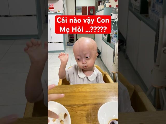 Cái Nào vậy Con. Mẹ hỏi ??? #begaotihon #cute #baby #vuinhon #tepgaofamily #funny #haihuoc #shorts