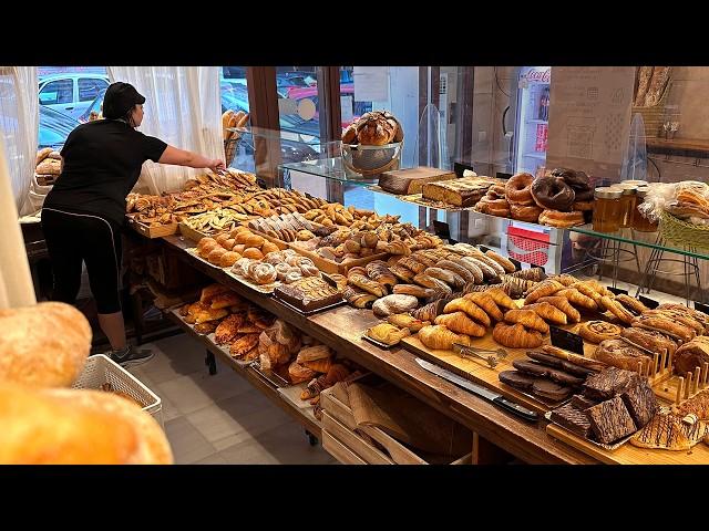 Unbelievable work of bakers from 4:00am! Traditional bakery makes more than 100 kinds of bread!