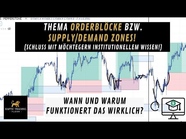 Orderblöcke und Supply/Demand Zones wirklich verstehen | SMC Trading lernen | HAPTIC TRADING FLOOR