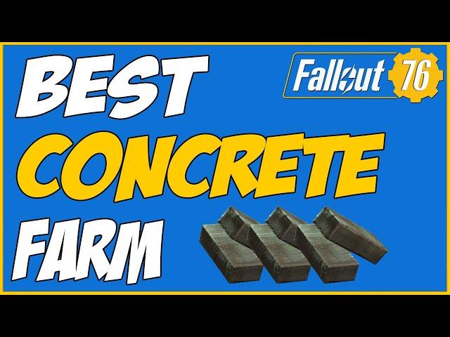 How To Farm Concrete in Fallout 76