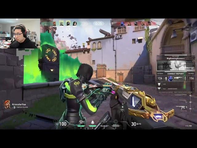 VALKYRAE - VIPER CLUTCH DURING OTV VALORANT TOURNAMENT