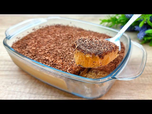 Quick dessert in 10 minutes! We've been eating for a week and still want it! Tasty dessert