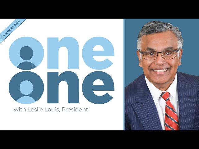 One on One with Leslie Louis - December 2024