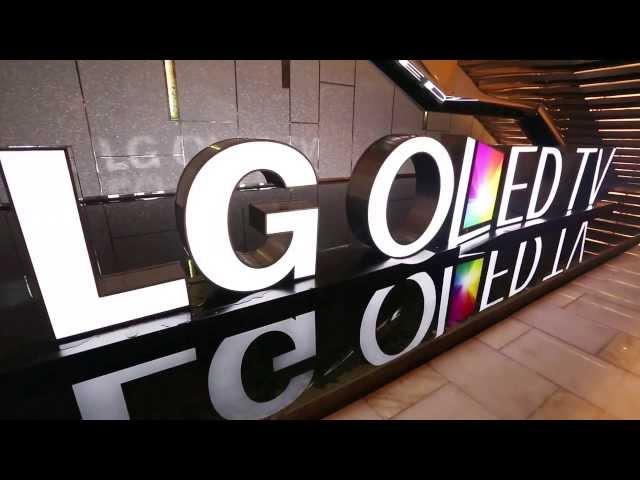 LG Launch Event for World's 1st Curved OLED TV