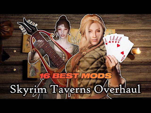 How Skyrim Inns & Taverns SHOULD'VE Always Been! (16 Mods)