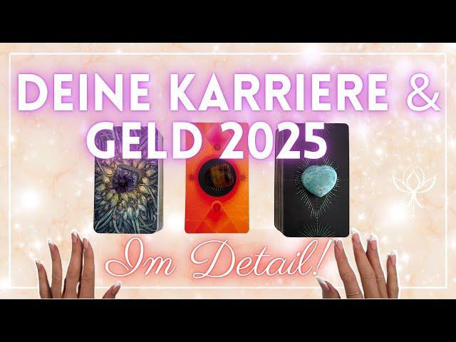 Deine Karriere und Geld PROGNOSE 2025 im Detail!