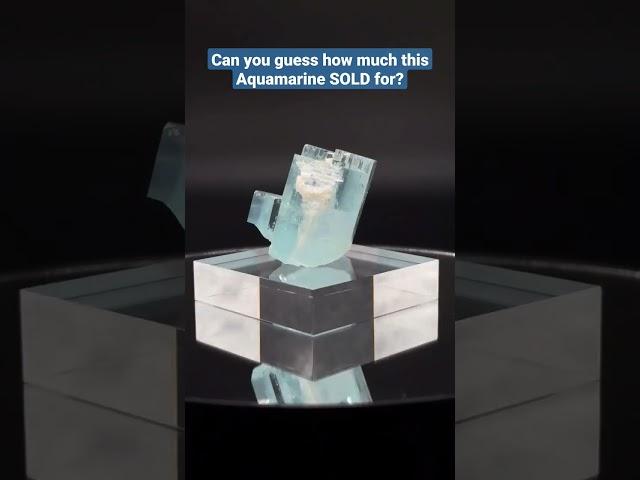 Price Check on this Aquamarine: A Gemstone with a Unique Crystal Structure