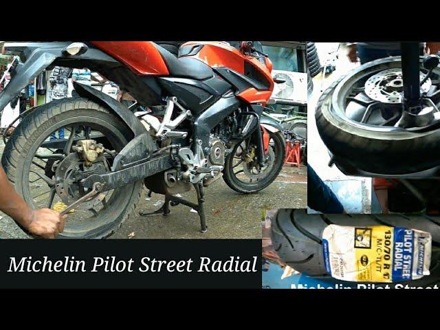 Michelin Pilot street Radials | Best Tyres for Pulsar NS200, RS200, AS200, Duke 200 |