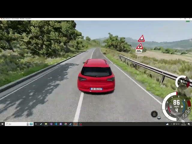 Fiat Egea Cross BeamNG Test Sürüşü