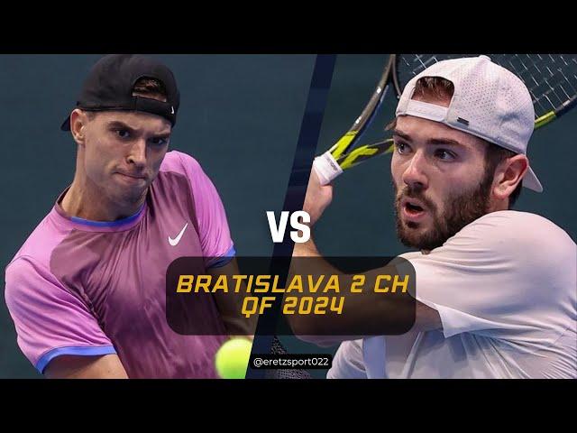 Bratislava 2 Challenger 2024 QF: Dino Prizmic vs. Jacob Fearnley [4] Condensed Match