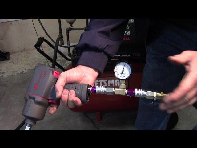 How to modify your air compressor to run air tools or impact wrenches