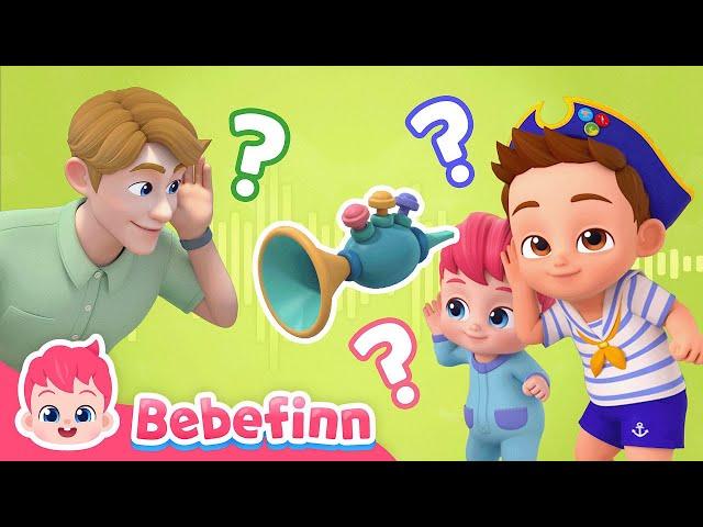 Let's Guess the Sounds | EP78 | Bebefinn Sing Along2 | Magical Nursery Rhymes For Kids