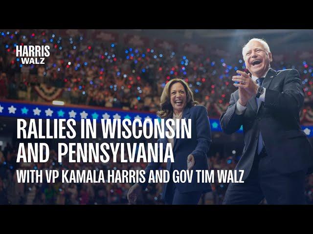 VP Kamala Harris Rally in Pennsylvania