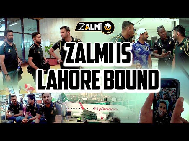 Peshawar Zalmi traveling from Karachi to Lahore | Zalmi TV