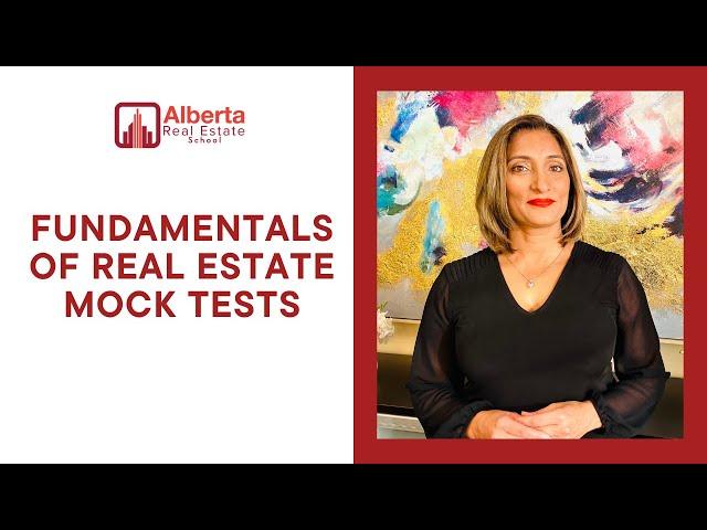 PRACTICE BEFORE WRITING YOUR FUNDAMENTALS EXAM! | #albertarealestateschool