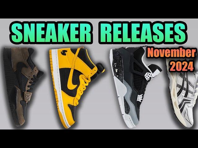 The BEST Sneaker Releases In NOVEMBER 2024 (STACKED)