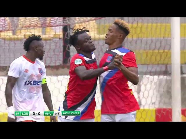 Lobi stars v Akwa United Highlights