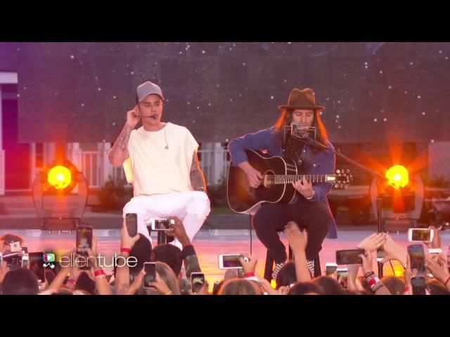 Justin Bieber Performs 'Love Yourself' on the ELLEN SHOW