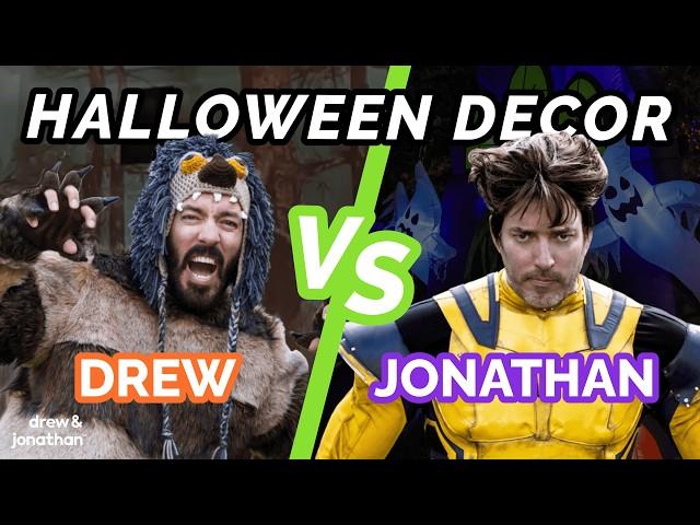 Property Brothers Give EXCLUSIVE Tour of their Halloween Houses | Drew & Jonathan