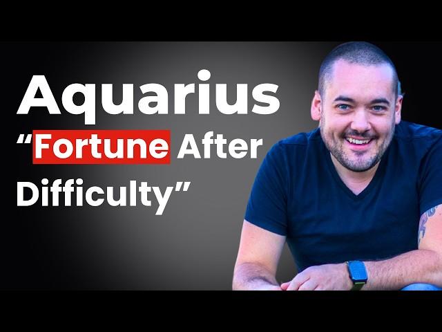 Aquarius Unexpected Triumph You Didn't See Coming! November 11th - 17th