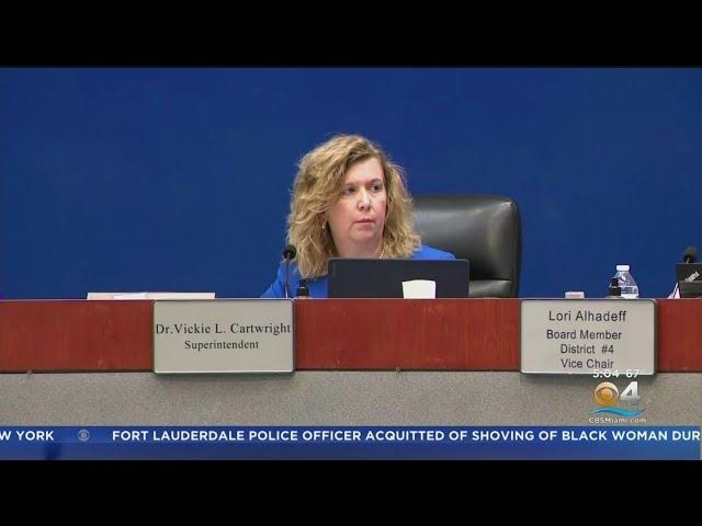 Broward School Board To Discuss The Fate Of Superintendent Dr. Vickie Cartwright