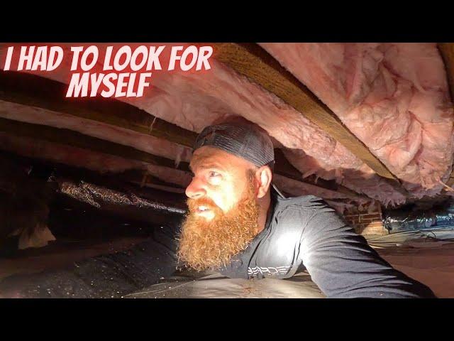100 yr old crawl space... this is what we found.