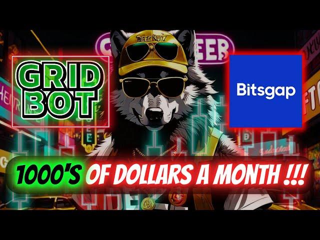 MAKING THOUSANDS OF DOLLARS PER MONTH USING A BITSGAP TRADING BOTS ! #passiveincome #crypto #bots