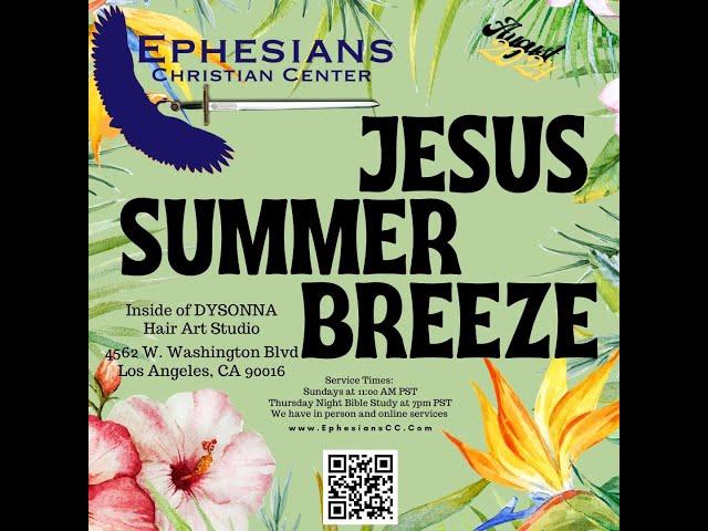 Ephesians Christian Center August 25, 2024, Service - Leonard Willis