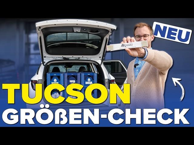 Der neue Hyundai TUCSON im Größen-Check | Wie ist das Platzangebot?