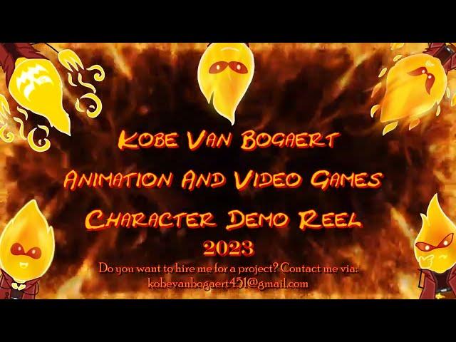 Kobe Van Bogaert-Official Voice Acting Character Demo Reel 2023(Animation and Video Games)