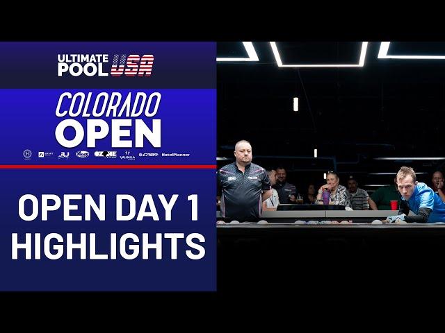 Ultimate Pool USA Colorado Open 2024 | Day 1 Highlights