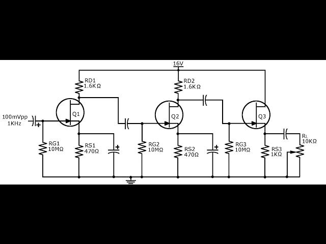 48. A Multistage JFET Amplifier