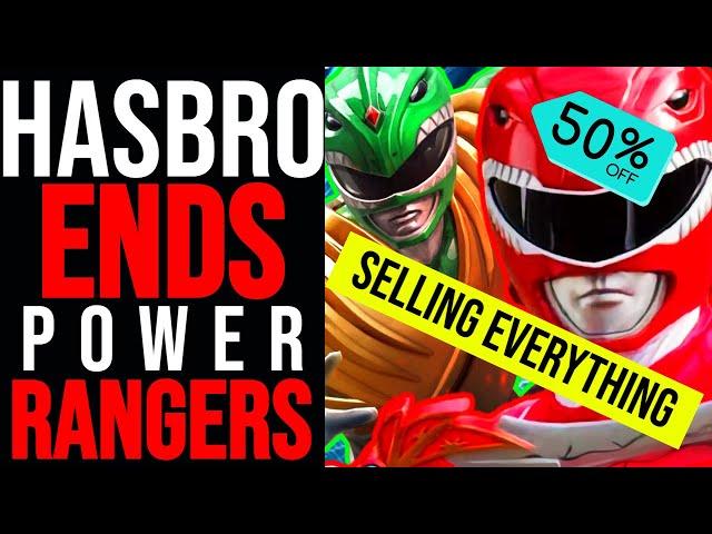 HASBRO FAILED! All Power Rangers assets to be sold by Heritage Auctions! THEY DESTROYED IT!