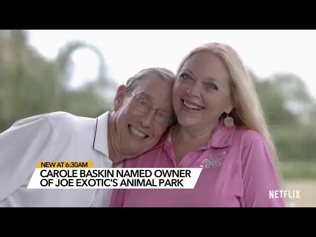 Carole Baskin awarded "Tiger King's" Joe Exotic's former zoo