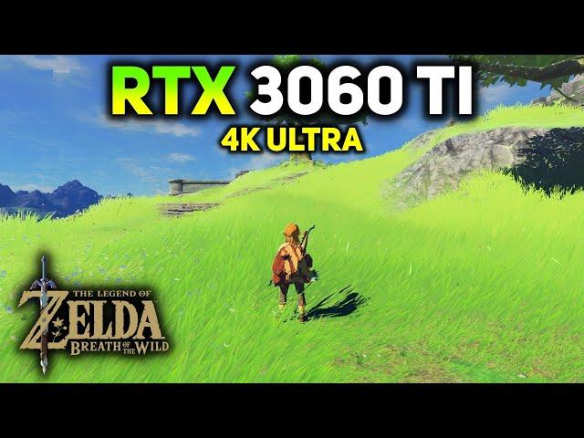 Zelda Breath of the Wild on RTX 3060 Ti | 4K ULTRA (Cemu Emulator)