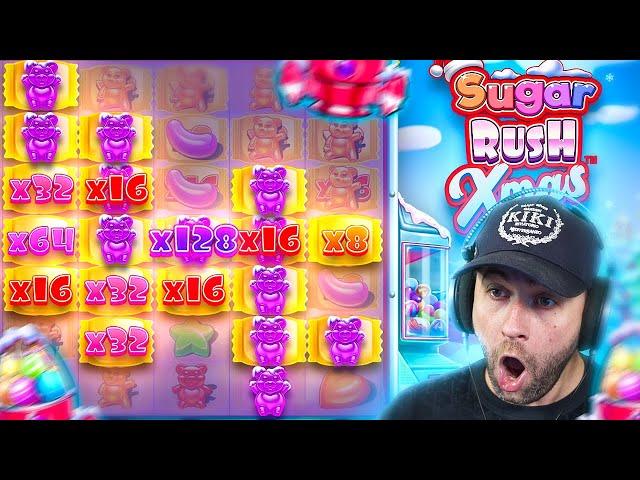 SUGAR RUSH XMAS was PAYING MASSIVE so I had to DO HUGE SPINS & BUYS!! (Bonus Buys)