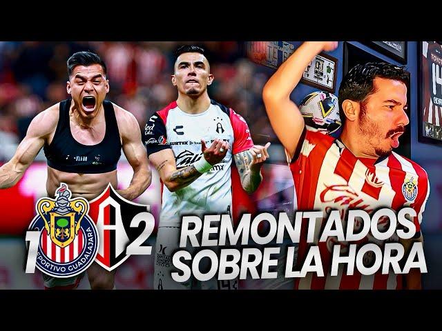 CHIVAS 1-2 ATLAS || HORRIBLE CORAJE || VIDEOREACCIÓN