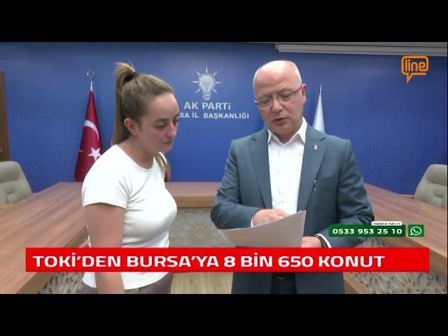 TOKİ'DEN BURSA'YA 8 BİN 650 KONUT