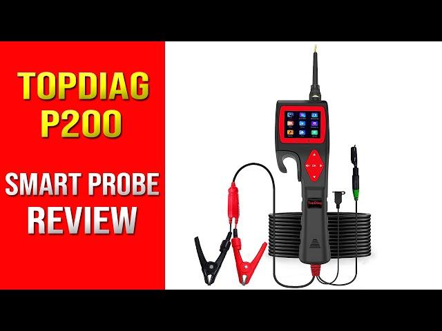 TopDiag P200 Smart Hook Probe Review (Circuit Tester for Automotive Diagnostic)