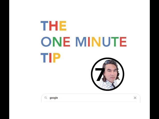 SG One minute tip | Best tip ever