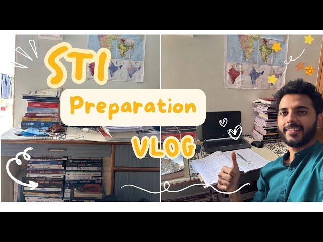 GPSC STI preparation vlog/ how I prepare for it