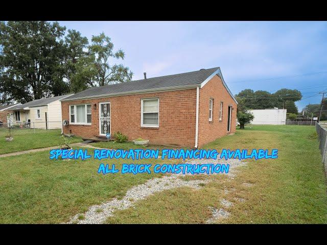 Affordable Brick 3 BDRM for Sale S. Richmond, VA Only $185K