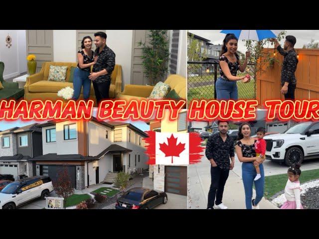 Harman Beauty & JD Canadian House Tour- Backyard Vich Lagia Cherries  Apple  Edmonton- Home Decor