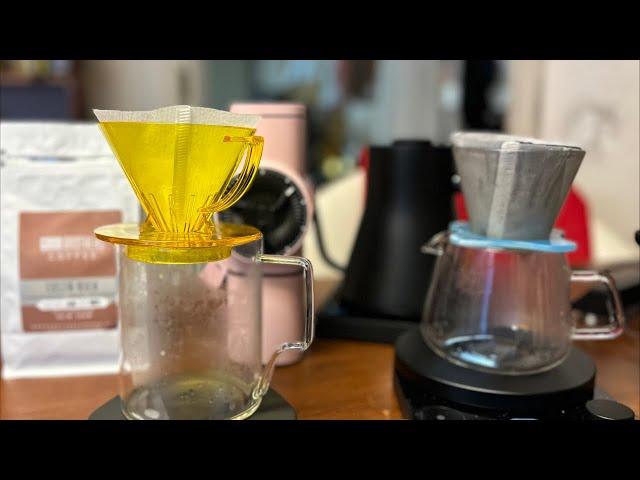 Pour Over Coffee | Cone vs. Flat Brewer | Kono vs. Orea V3