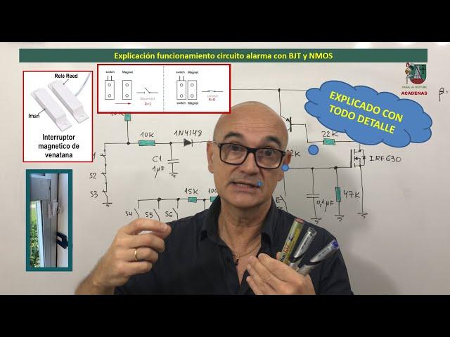 Aprende analizar circuitos con BJT, MOSFET, diodos y condensadores (Clase 52.8)