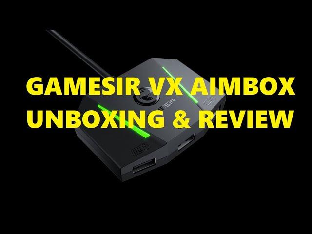 Gamesir vx2 aimbox UNBOXING AND REVIEW