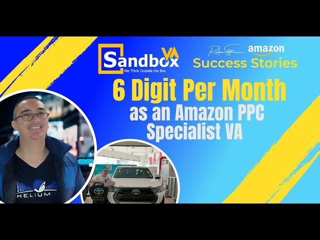 6 Digit Monthly Income - a Former Cruise Ship Bar Tender to a Successful Amazon PPC VA Specialist